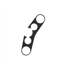 Yoke protector PUIG NAKED 7385U sivá