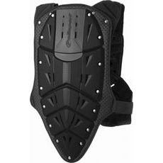Chránič hrudi a chrbta POLISPORT ROCKSTEADY FUSION krátke prevedenie čierna