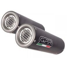 MID-FULL SYSTEM EXHAUST GPR M3 D.20.M3.PP BRUSHED STAINLESS STEEL INCLUDING REMOVABLE DB KILLER
