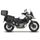 Kompletná sada sedlových brašní SHAD TERRA TR40 adventure a hliníkového kufra SHAD TERRA BLACK 37L vrátane montážnej sady SHAD SUZUKI DL 650 V-Strom