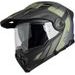 FLIP-UP HELMET IXS VENTURE 1.0 X15903 BLACK-ANTHRACITE-OLIVE XS