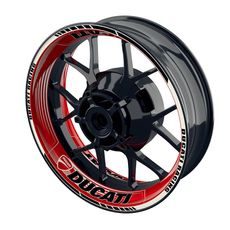 Samolepky na kola PREMIUM - Ducati Design Saw