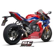 VÝFUKOVÝ SYSTÉM SC PROJECT PRO HONDA - CBR1000RR-R (2020 - 2022) - CR-T MUFFLER, TITANIUM, WITH TITANIUM END CAP