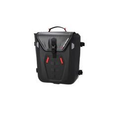 SW MOTECH SUZUKI - GSF 1250 BANDIT - SYSBAG WP M WITH LEFT ADAPTER PLATE 17-23L. WATERPROOF. FOR SIDE CARRIERS.