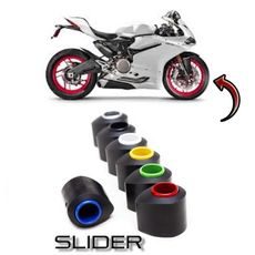 Protektory do přední osy SLIDER - TRIUMPH Daytona 675 ´06-12