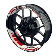 Samolepky na kola ADVANCED - Ducati Design GRID2 V2