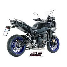 VÝFUKOVÝ SYSTÉM SC PROJECT PRO YAMAHA - TRACER 900 (2017 - 2020) - GT - FULL EXHAUST SYSTEM 3-1 WITH S1 MUFFLER, TITANIUM, WITH CARBON FIBER END CAP