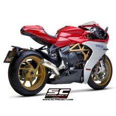 VÝFUKOVÝ SYSTÉM SC PROJECT PRO MV AGUSTA - SUPERVELOCE 800 (2019-2022) - CONIC 70'S MUFFLER, STAINLESS STEEL