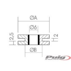 WELLNUTS PUIG 1888N 22 X 12 X 2,5 X 2 25PCS