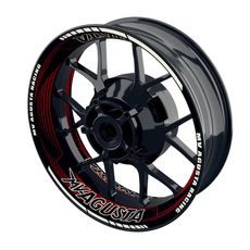 Samolepky na kola PREMIUM - MV Agusta Design Saw B