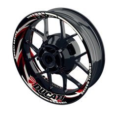 Samolepky na kola PREMIUM - Ducati Design Razor B