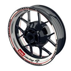 Samolepky na kola PREMIUM - Aprillia Scratched W