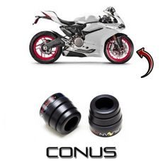 Protektory do přední osy CONUS - TRIUMPH Daytona 675 ´06-12