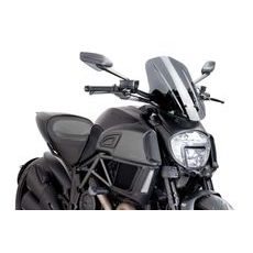 Plexi štít PUIG NEW. GEN TOURING 7570F tmavá kouřová