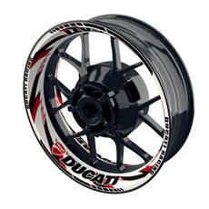 Samolepky na kola PREMIUM - Ducati Design Razor W