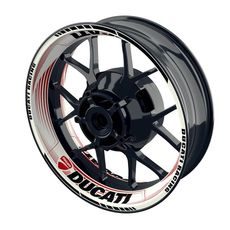 Samolepky na kola PREMIUM - Ducati Design Saw W