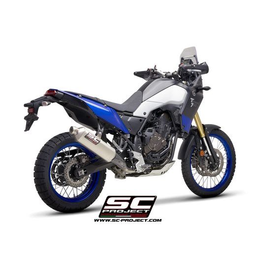 VÝFUKOVÉ SVODY BEZ KONCOVKY SC PROJECT PRO YAMAHA - TENERE' 700 (2019 - 2020) - TITANIUM HEADERS 2-1, COMPATIBLE WITH SC1-R, RALLY RAID, X-PLORER II AND STOCK MUFFLER (MUFFLER NOT INCLUDED)