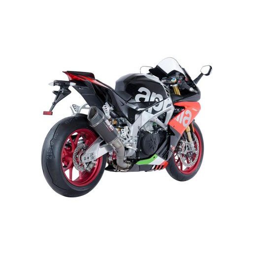 VÝFUKOVÝ SYSTÉM SC PROJECT PRO APRILIA - RSV4 (2018 - 2020) - RF - RR - SC1-R MUFFLER, CARBON FIBER, WITH CARBON FIBER END CAP