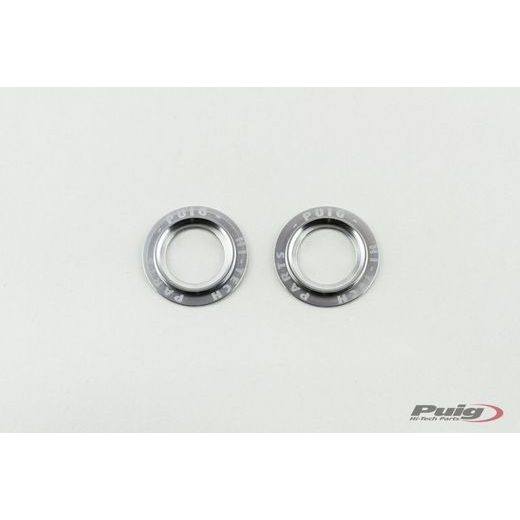 RINGS FOR AXLE SLIDERS PUIG PHB19 20271P HLINÍK STŘÍBRNÁ