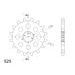 ŘETĚZOVÉ KOLEČKO SUPERSPROX CST-520:17 17 ZUBŮ, 525