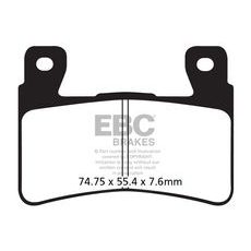 Brzdové destičky EBC GPFAX296HH
