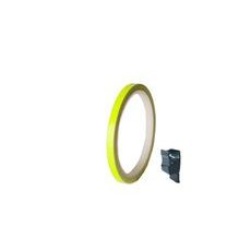 Linka na ráfek PUIG 4542G fluorescentní žlutá 7mm x 6m (s aplikátorem)