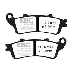 Brzdové destičky EBC FA261V
