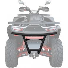 XRW REAR BUMPER ALU SX2 BLACK - SEGWAY SNARLER AT6 S / L