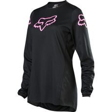 FOX Wmns 180 Prix Jersey-Black/Pink MX20