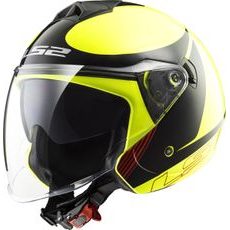LS2 OF573 TWISTER PLANE H-V Yellow Black Red