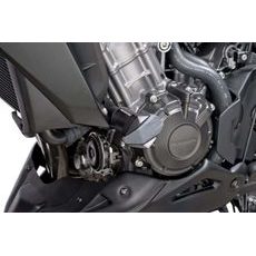 Frame sliders PUIG R12 7057N čierny s šedou gumou