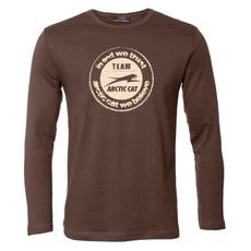Arctic Cat T-SHIRT "IN GOD WE TRUST" BROWN