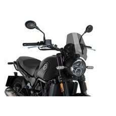 Plexi na motorku PUIG NEW. GEN SPORT 9747F tmavá dymová