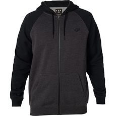 FOX Legacy Zip Fleece, Black/Charcoal, LFS18F