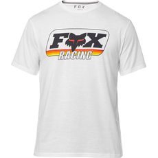 FOX Throwback Ss Tech Tee, Optic White, LFS18F