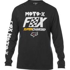 FOX Charged Ls Tee, Black, LFS18F