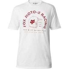 FOX Fifty Ss Premium Tee, Optic White, LFS18F