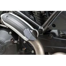 Frame sliders PUIG R12 9497N čierny s šedou gumou