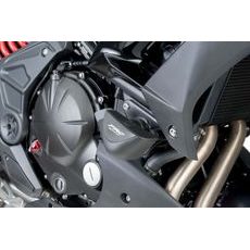 Frame sliders PUIG PRO 7702N čierny s šedou gumou