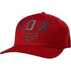 FOX Number 2 Flexfit Hat, Bordeaux, LFS18F
