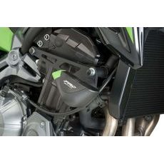Frame sliders PUIG PRO 9390N čierny s šedou gumou