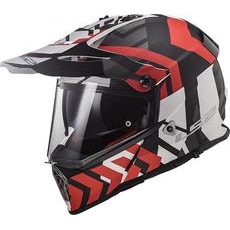 LS2 MX436 PIONEER XTREME MATT BLACK RED