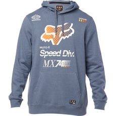 FOX Backdrafter Pullover Fleece, Blue Steel, LFS18F
