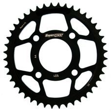 Reťazová rozeta SUPERSPROX RFE-1221:44-BLK čierna 44 zubov,428