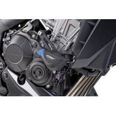 Frame sliders PUIG PRO 7070N čierny s šedou gumou