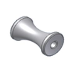 Aluminium spacer MIVV 50.SS.861.1 d30x65 D8,5