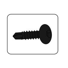 Skrutky PUIG ANODIZED 2543R červené M6 x 30mm (6pcs)