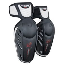 FOX Yth Titan Race Elbow Guards - OS, Black MX21