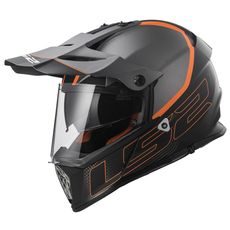 LS2 MX436 PIONEER ELEMENT Matt Black Titanium