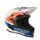 Motokrosová helma YOKO SCRAMBLE bielo / modro / oranžová XL